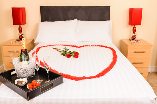 Valentines at luxed serviced apartments